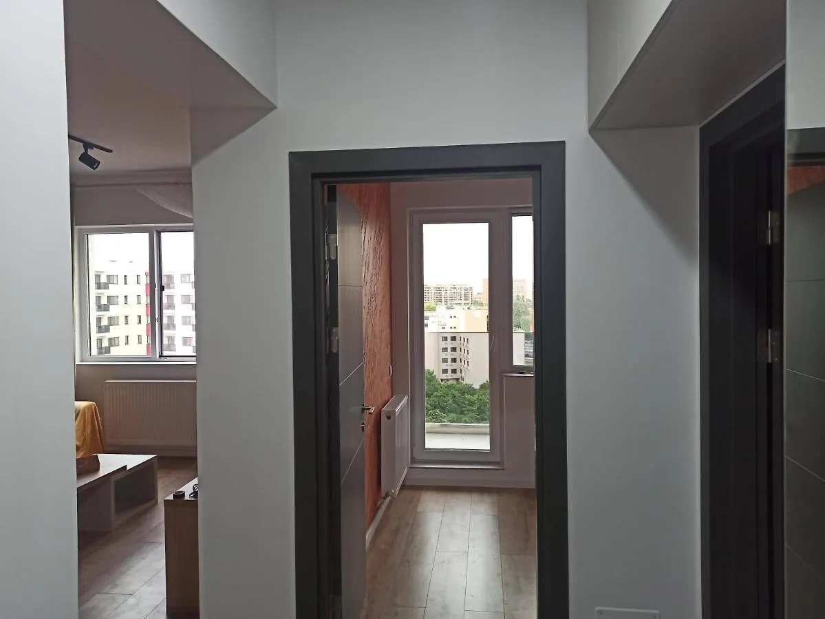 Stylish, Modern 2 Rooms Flat With City View, Near Presidential Palace Bucharest Apartment