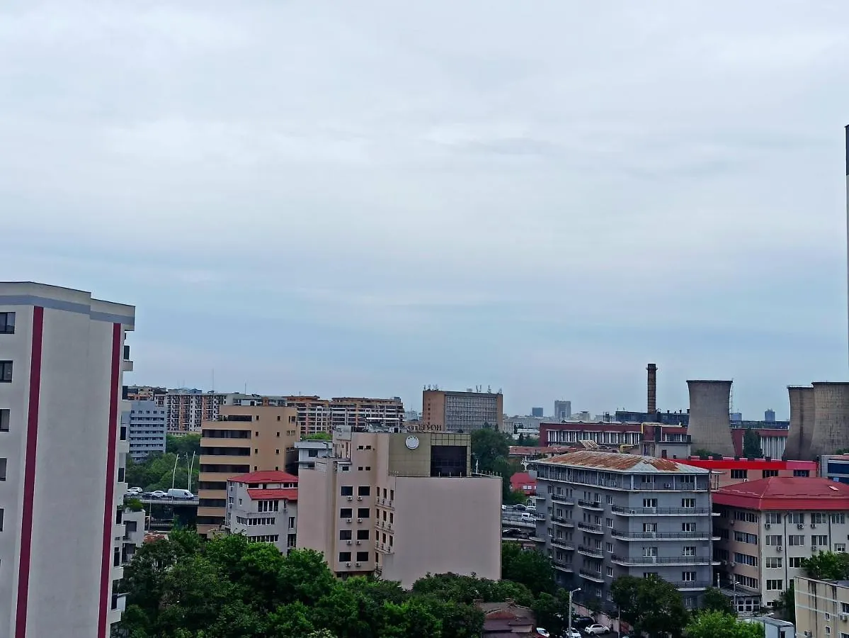 Stylish, Modern 2 Rooms Flat With City View, Near Presidential Palace Bucharest Romania